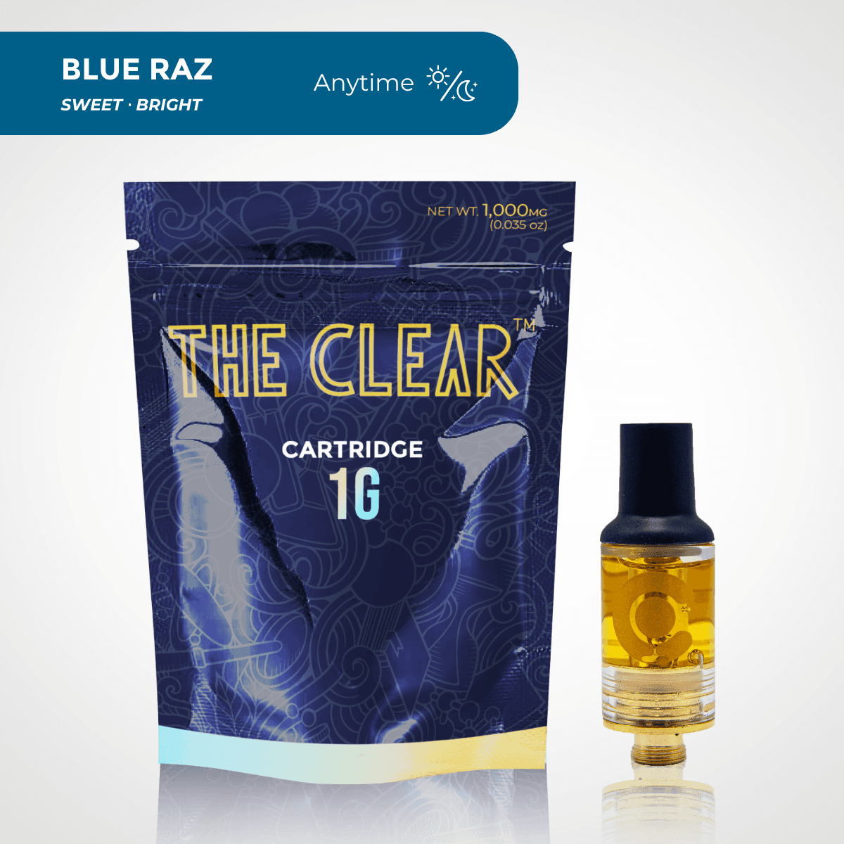 CLEAR Brands The Clear Original Cartridge 2000mg | Blue Raz