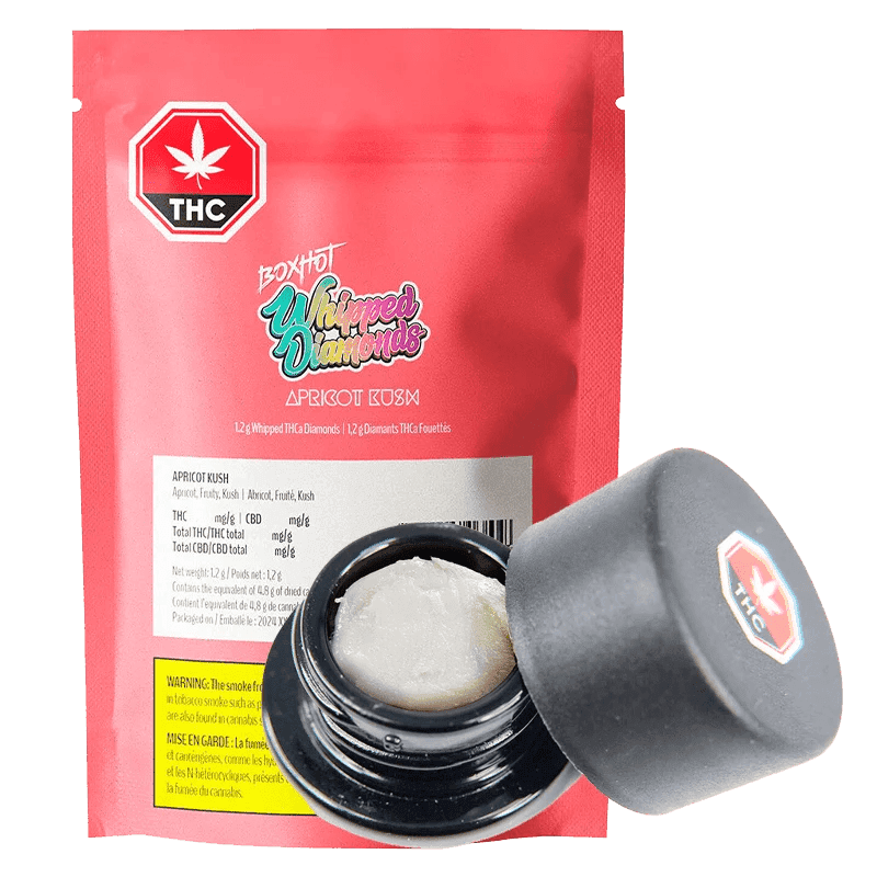 BOXHOT Apricot Kush Whipped Diamonds - 1.2g
