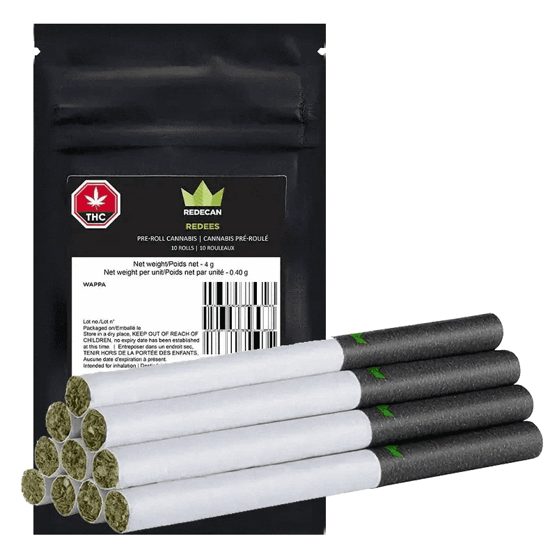 Redecan Wappa 10 x 0.4g Pre-rolls