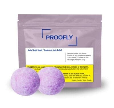 Proofly Proofly Relief (CBD:CBG/2:1) 320 g Bath Bombs