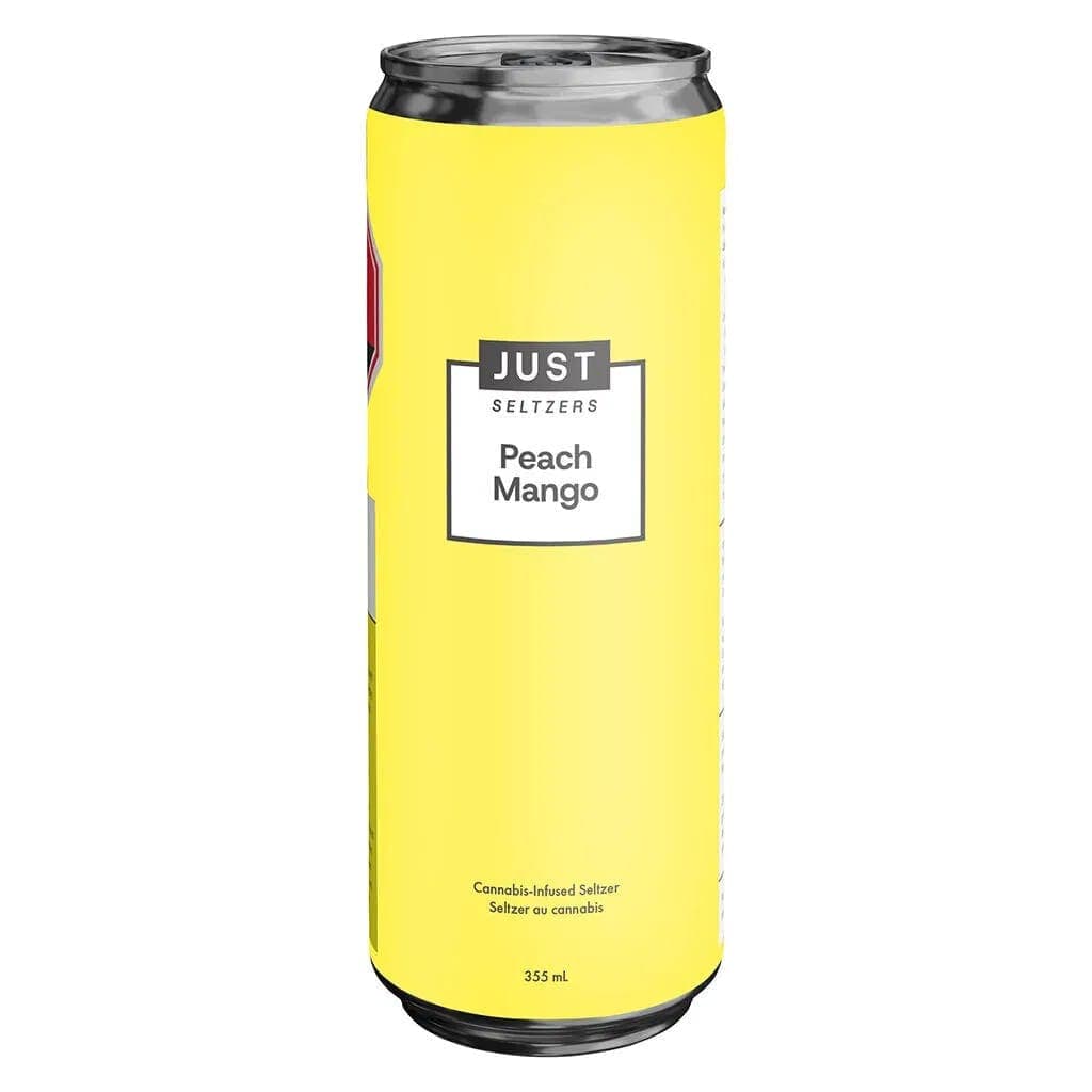 Just Seltzers Peach Mango Seltzer