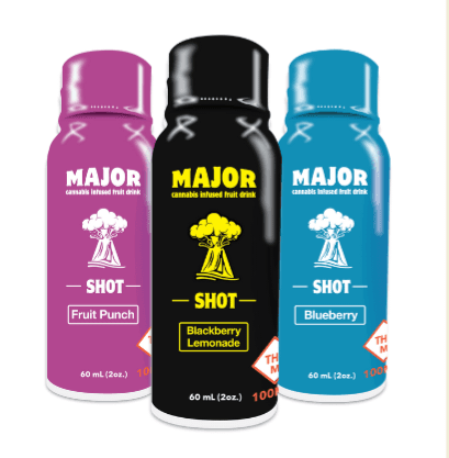 MAJOR 100mg Beverage - Fruit Punch