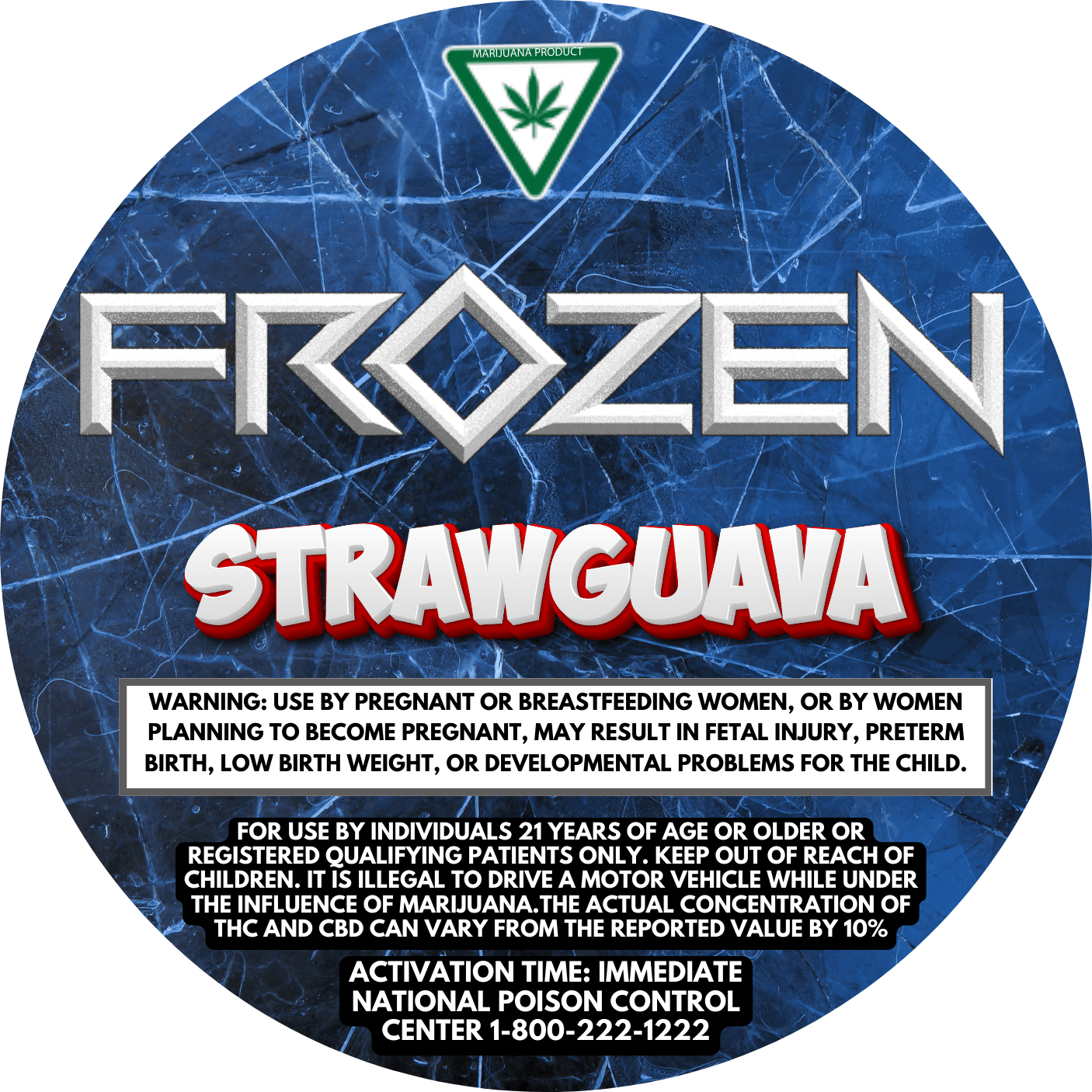 Frozen Strawguava | Live Resin | Frozen
