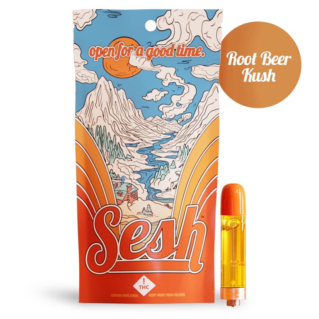 SESH Root Beer Kush - Cartridge - 1000mg