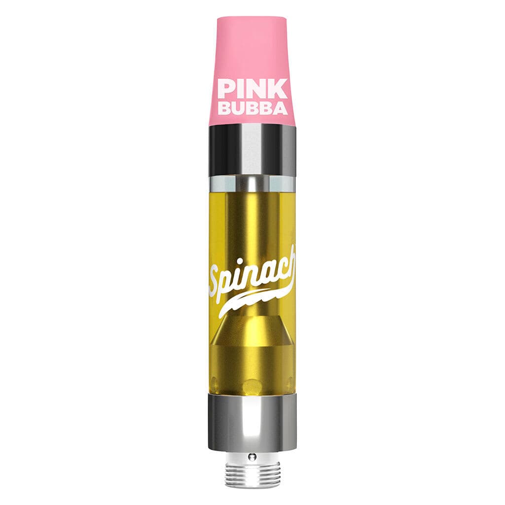 Spinach Spinach Pink Bubba Liquid Diamond (Vape Cart) / 1g / Prefilled Vape Cartridge / Indica