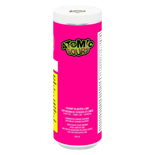 XMG Atomic Sours Cherry Blasted Lime 355ml Beverage