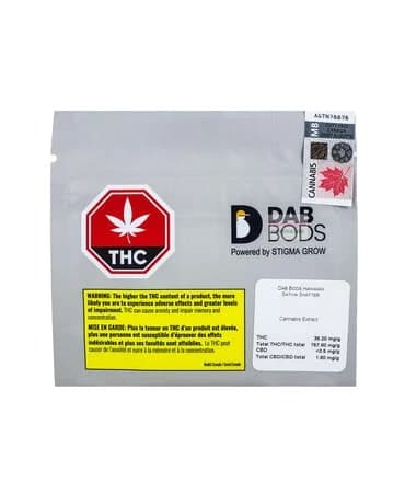 Dab Bods Sativa Shatter | 1g