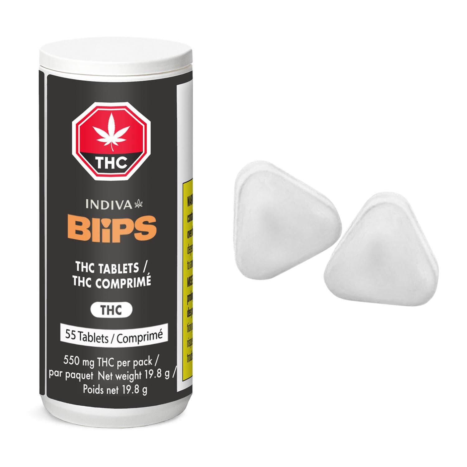 Indiva Blips Blips THC Tablet 55 x 0.36g Tablets