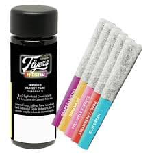 Claybourne Co. Claybourne Flavour Pack Liquid Diamond Infused (Pre-Roll) / 2.5g / Infused Pre-Rolls (5) / Hybrid