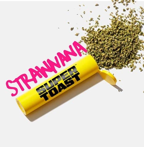 Super Toast POP N POUR STRAWNANA (S) MILLED - 3.5G