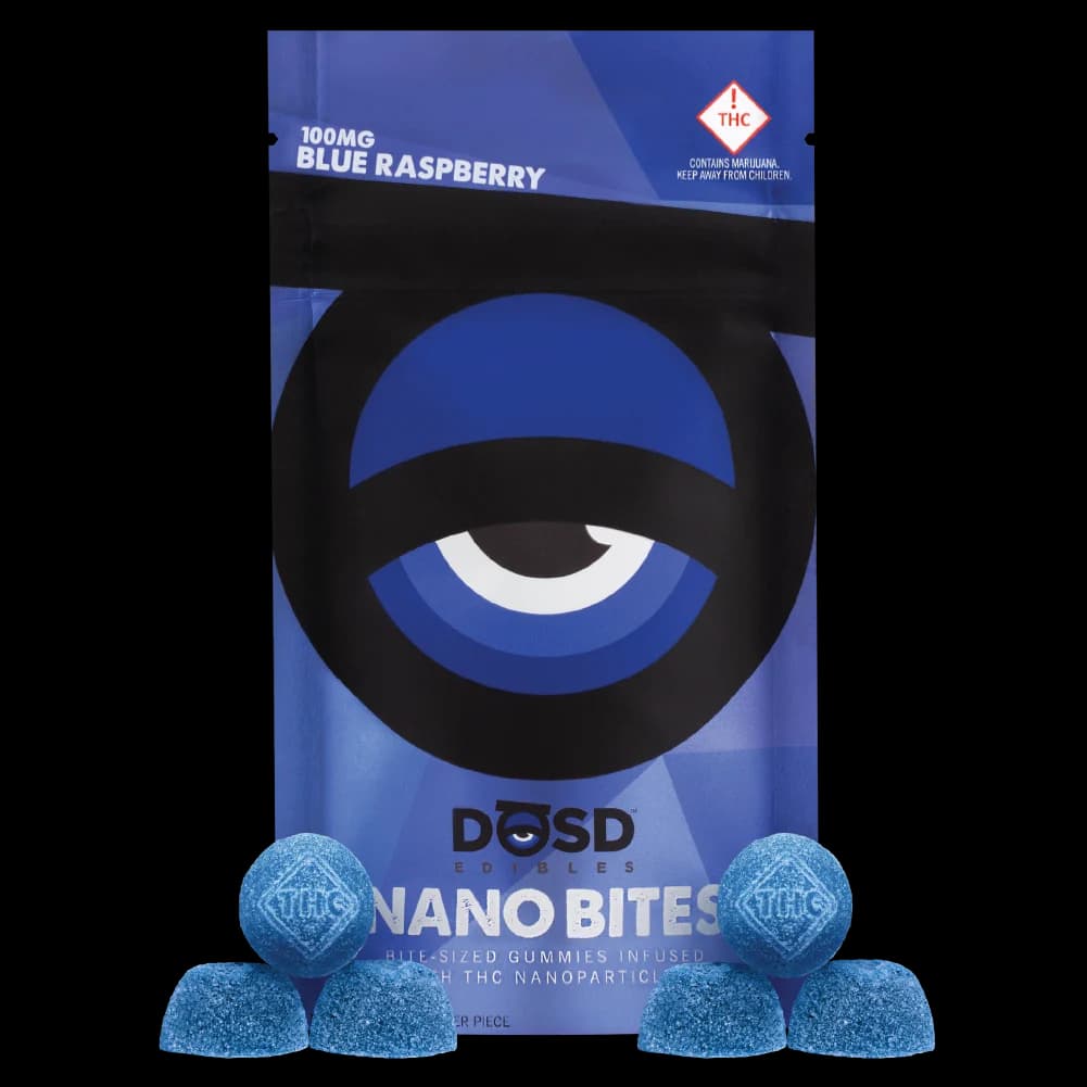 DŌSD Edibles Blue Raspberry [10pk] (100mg THC)