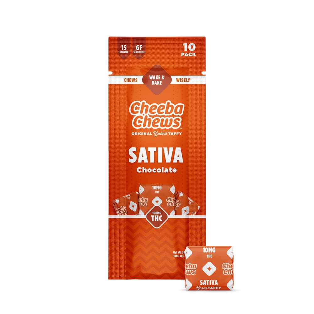 Cheeba Chews® Sativa Chocolate Taffy