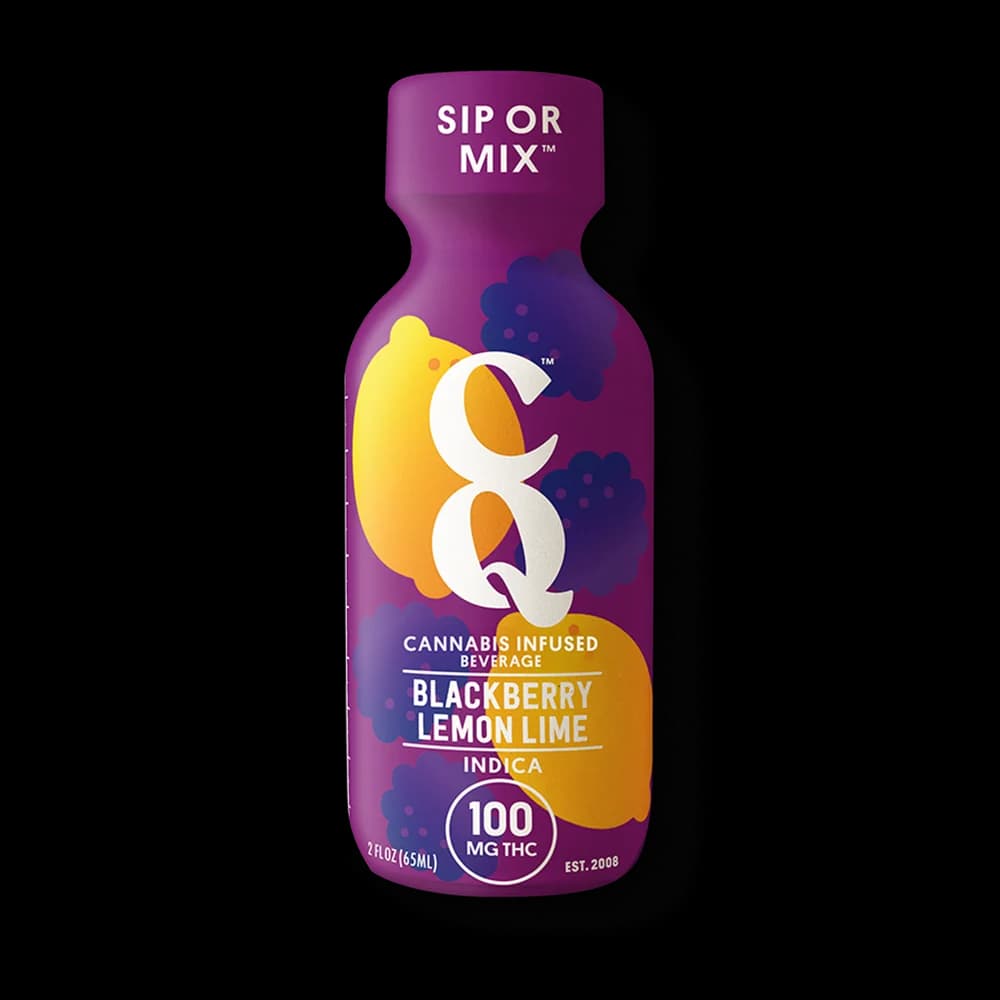 CQ/Cannabis Quencher Blackberry Lemon Lime [2oz] (100mg THC)