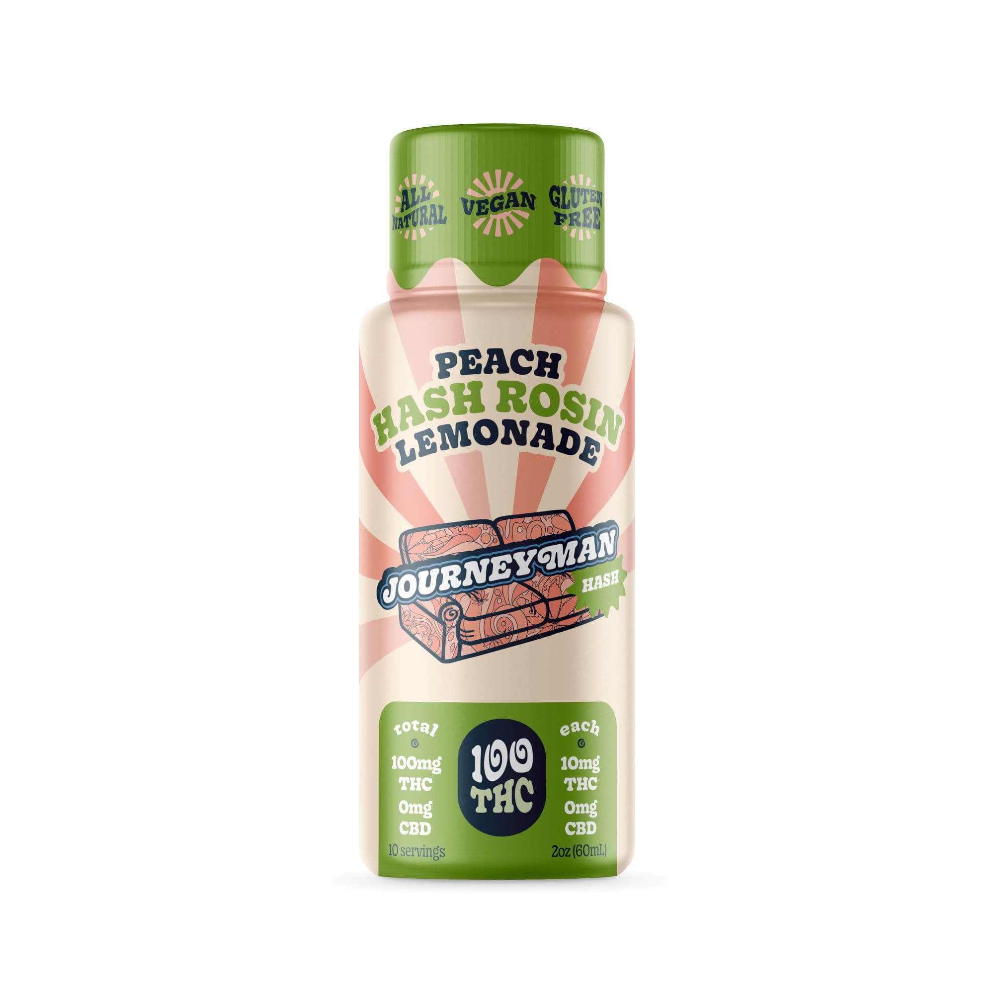Journeyman Journeyman Rosin Lemonade 100mg; Peach Beverages