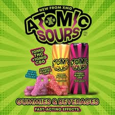 XMG Atomic Sours Cherry Blasted Lime 355ml Beverage