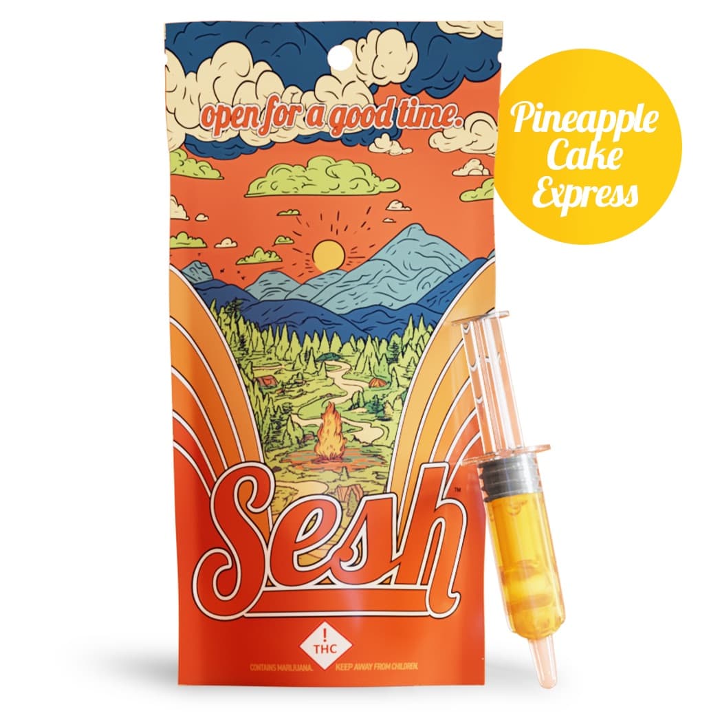 SESH Pineapple Cake Express - Syringe - 1000mg