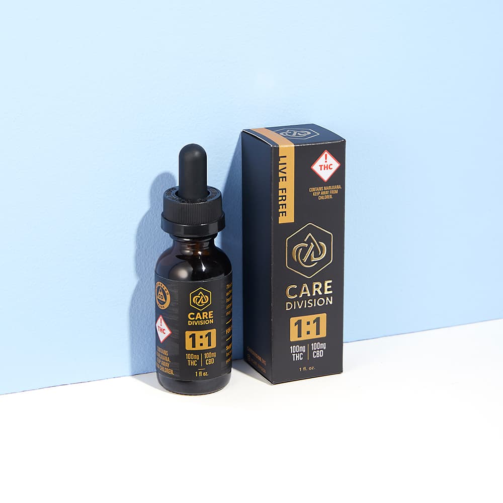 Care Division 1:1 [1oz] (100mg THC | 100mg CBD)