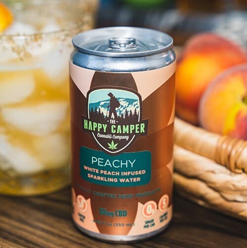 The Happy Camper White Peach - Single (30mg CBD)