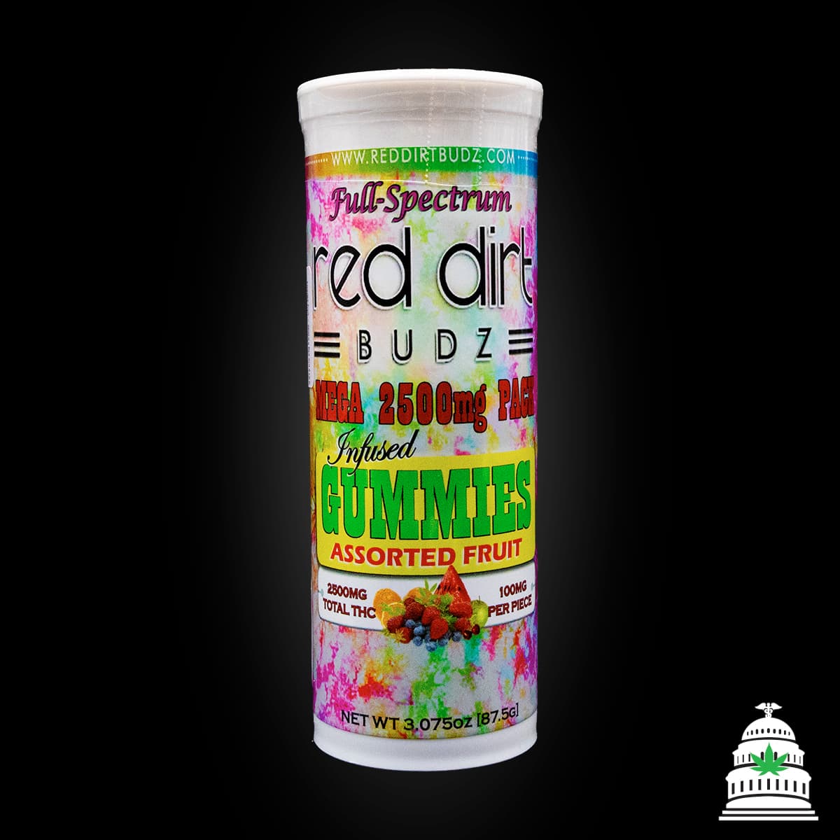 Red Dirt Budz Cherry Limeade - 2500mg Red Dirt Gummies