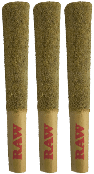 Nugz Nugz Infused Lemon Linx Infused Prerolls 3x0.6g