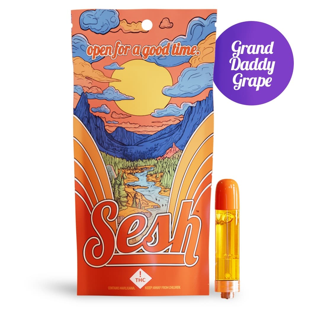 SESH Grand Daddy Grape - Cartridge - 1000mg
