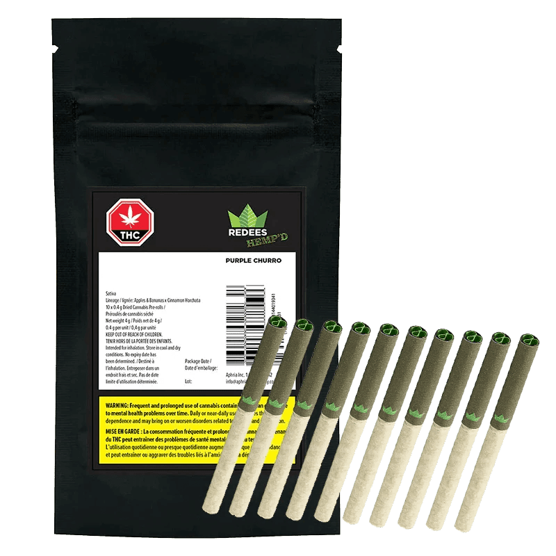 Redecan Purple Churro Redees 10 x 0.4g Pre-Rolls