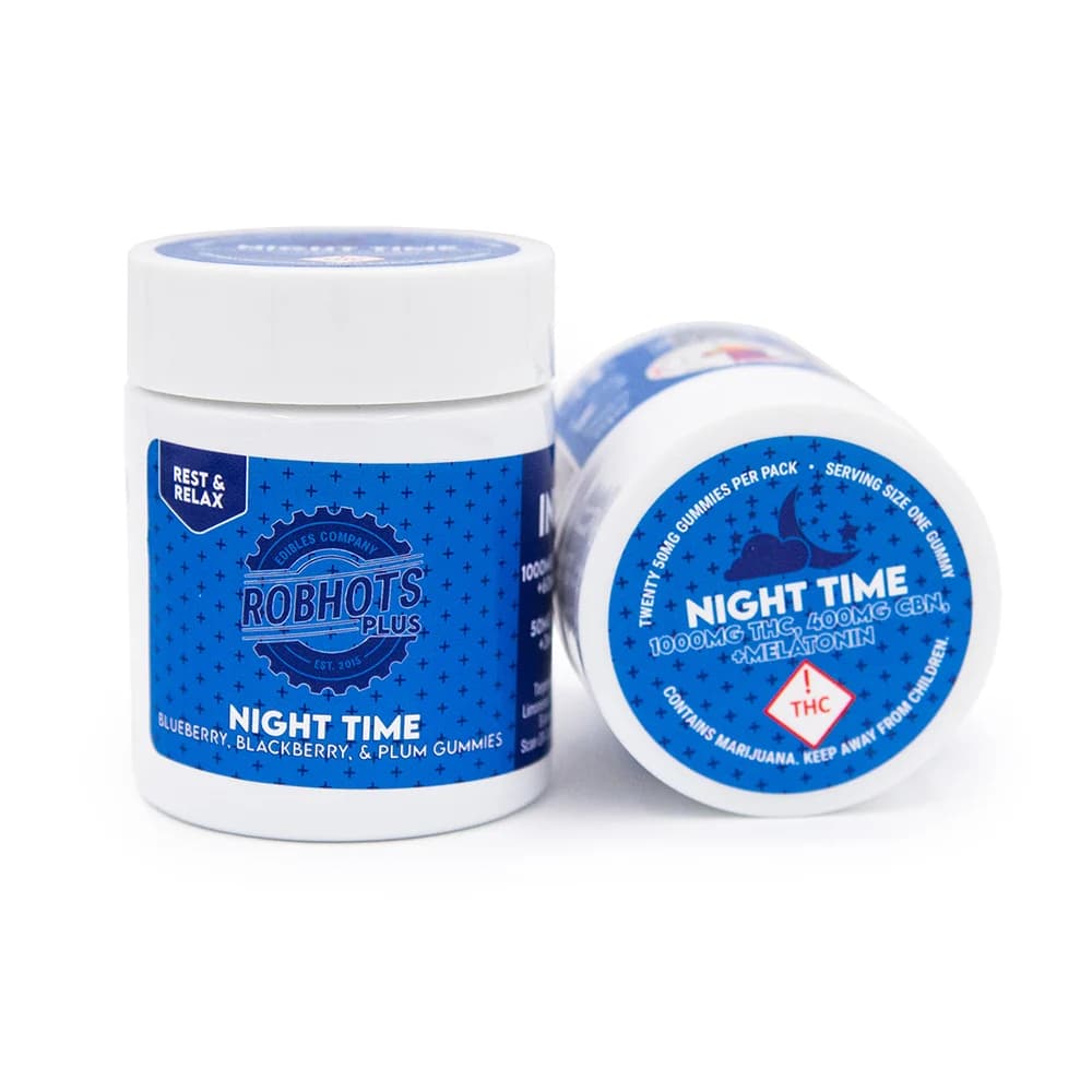 Robhots Night Time [20pk] (1000mg THC/400mg CBN/60mg Melatonin)