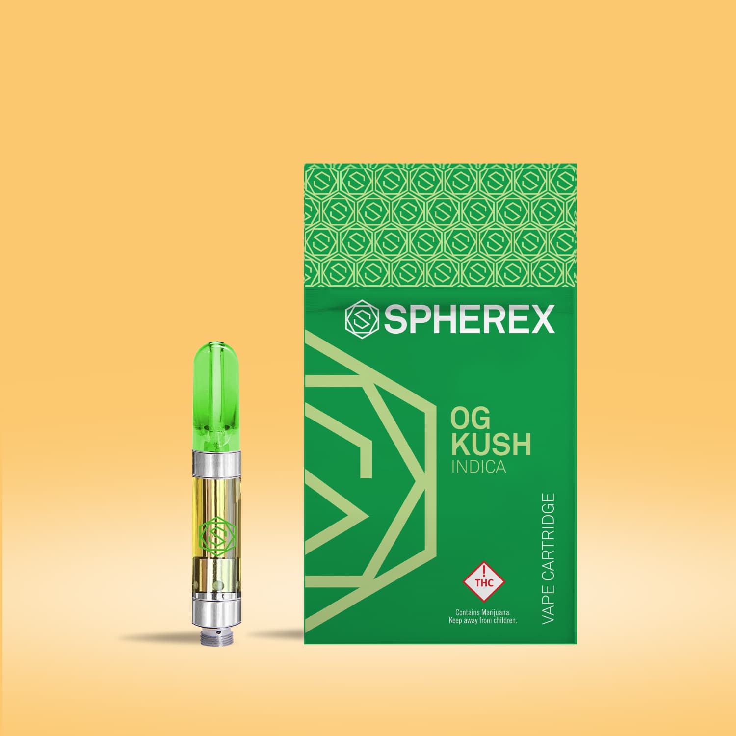 Spherex Spherex Distillate Cart 1g; OG Kush