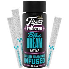 Claybourne Co. Claybourne Blue Dream Liquid Diamond Infused (Pre-Roll) / 1.5g / Infused Pre-Rolls (3) / Sativa