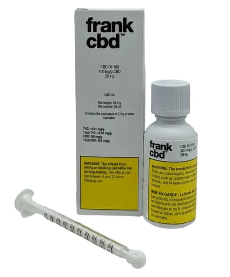 frank cbd CBD100 - 28.4g Oil - Blend