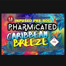 Pharmicated PhD Infused Pre-Roll - Caribbean Breeze (H)