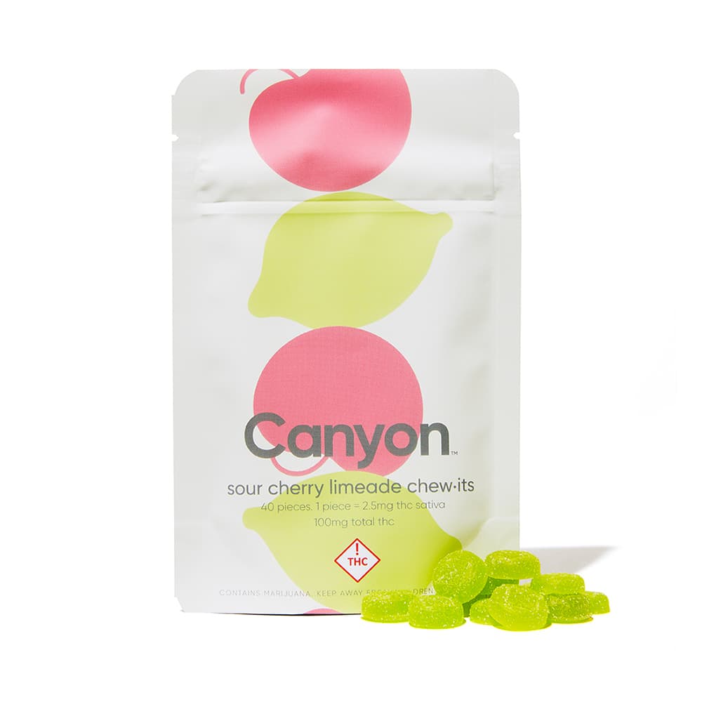 Canyon Sour Cherry Limeade Gummies [40pk] (2.5mg THC)
