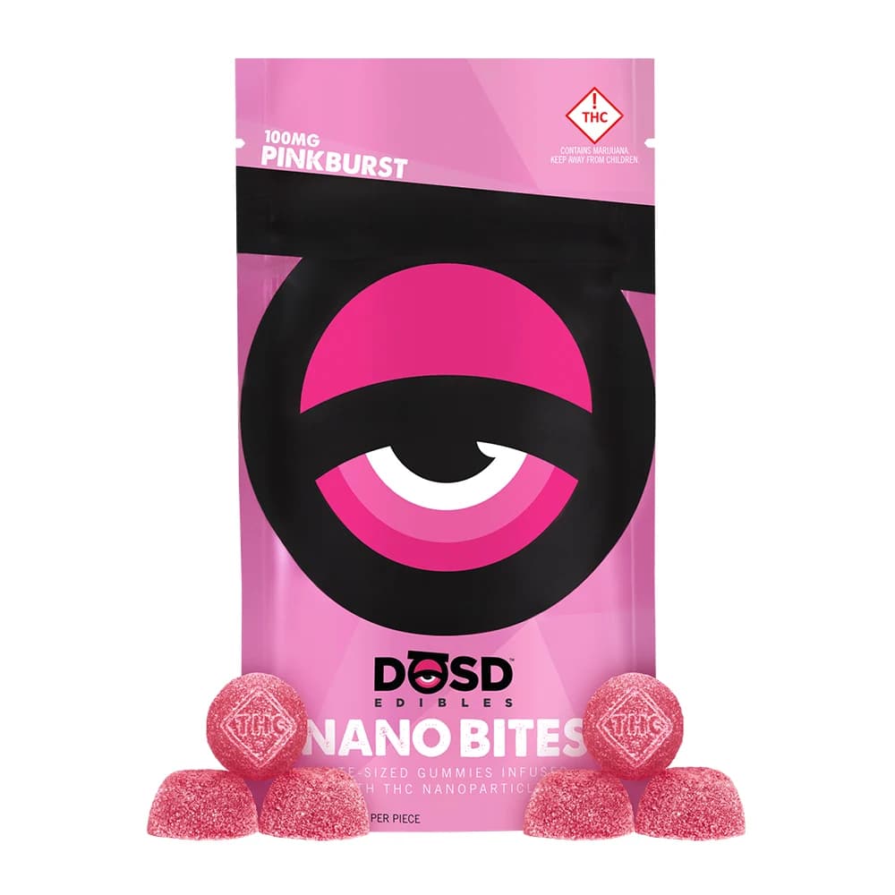 DŌSD Edibles Pinkburst [10pk] (100mg THC)