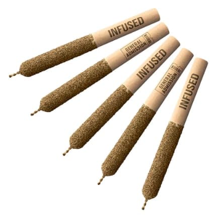 General Admission Tiger Blood Infused Pre-Rolls 5 x 0.5g