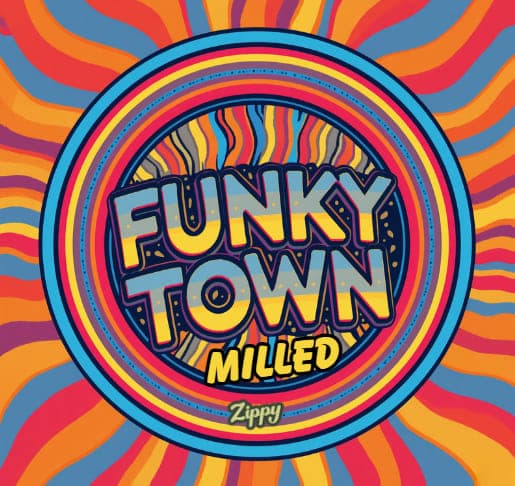Zippy FunkyTown Milled 3.5g