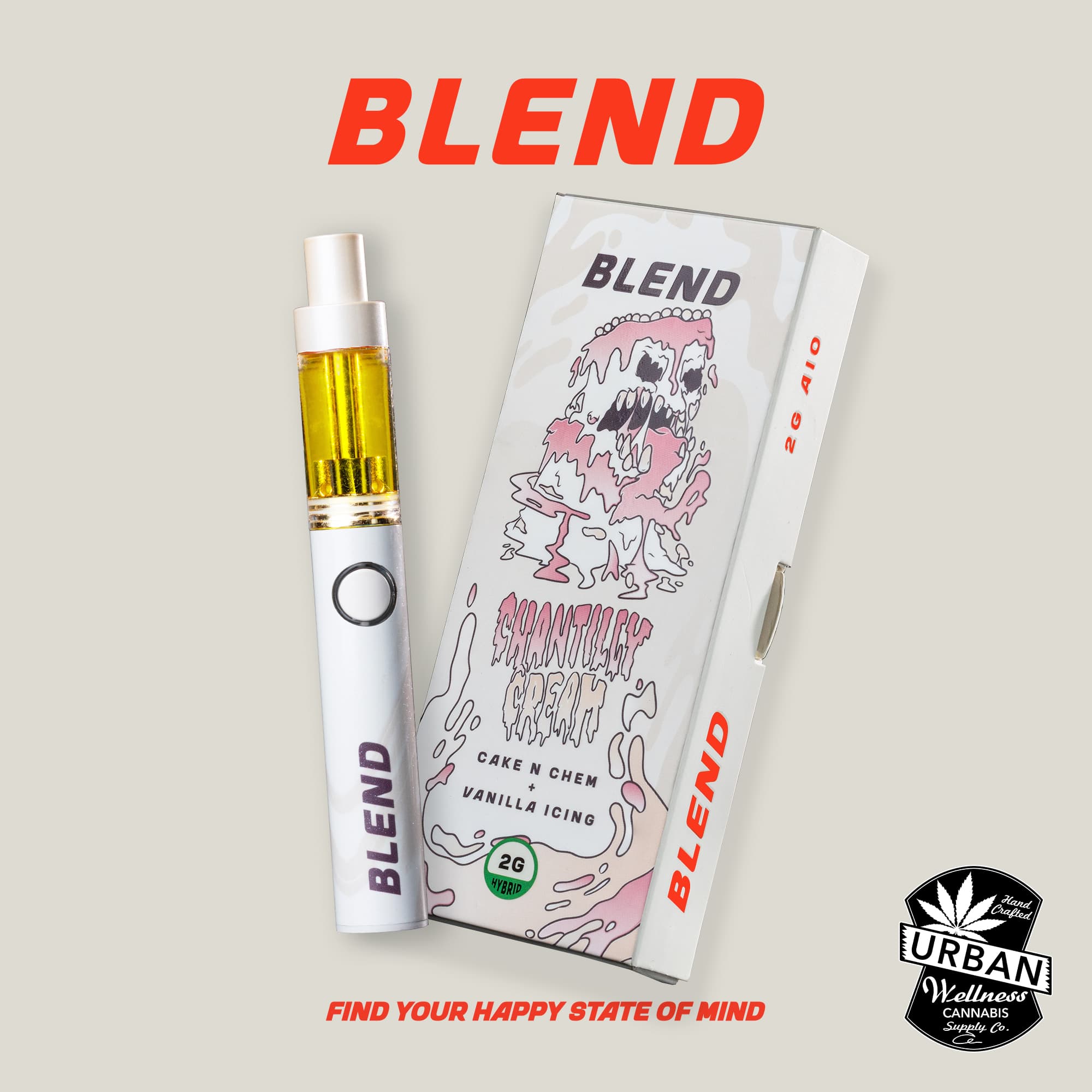 Blend Chantilly Cream [2000mg]