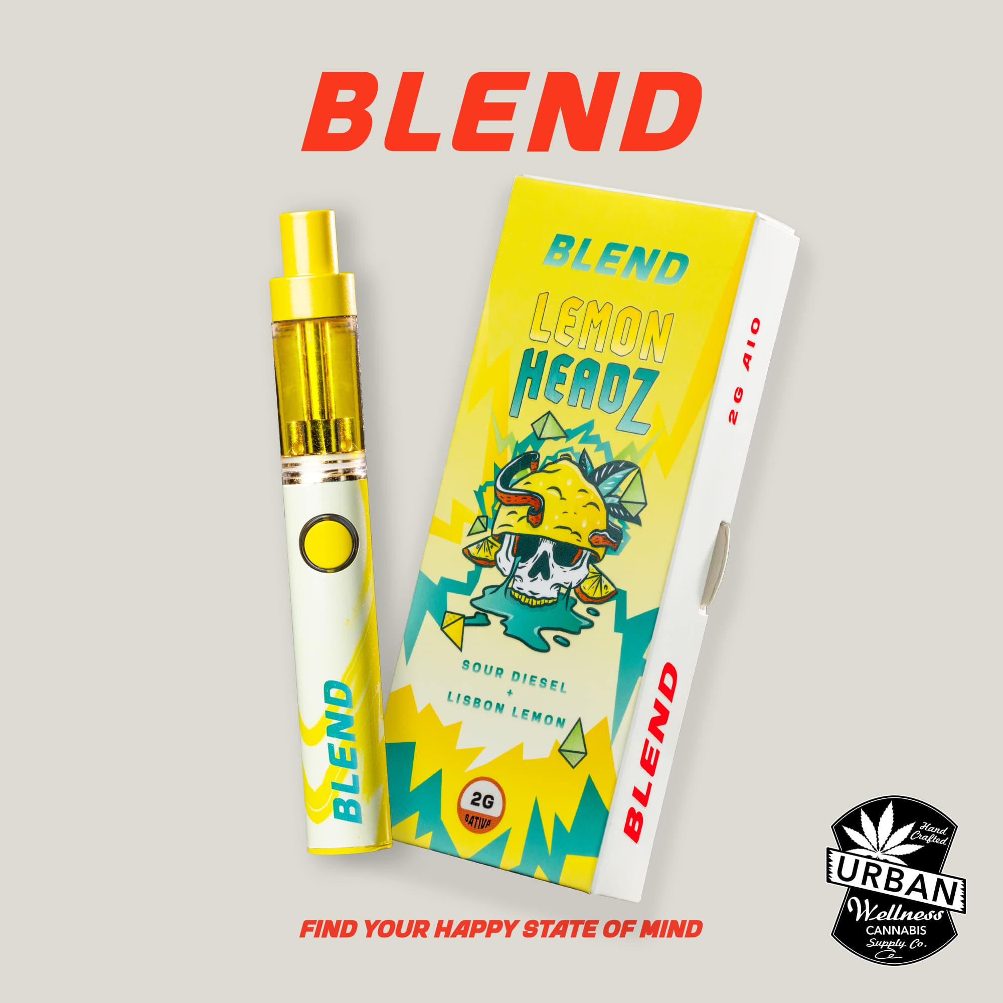 Blend Lemon Headz [2000mg]