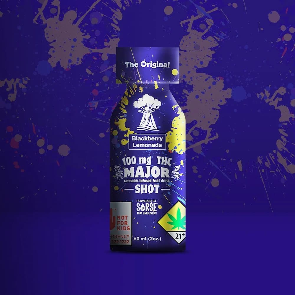 MAJOR Blackberry Lemonade (100mg)