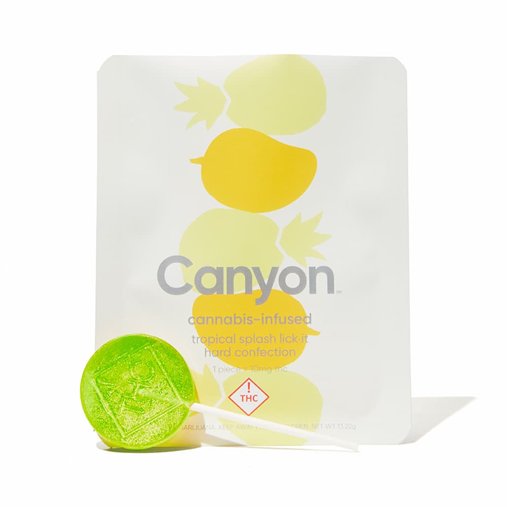 Canyon Tropical Splash Lollipop - 10mg