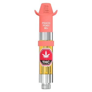 Wild West 96+ Peach Pony Liquid Diamonds - Wild West - 510 Cartridges