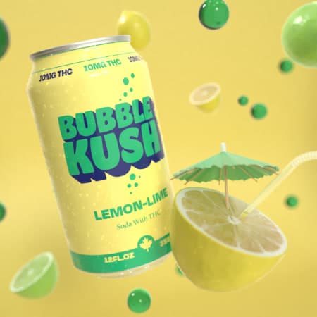 Bubble Kush Lemon-Lime Beverage 355ml