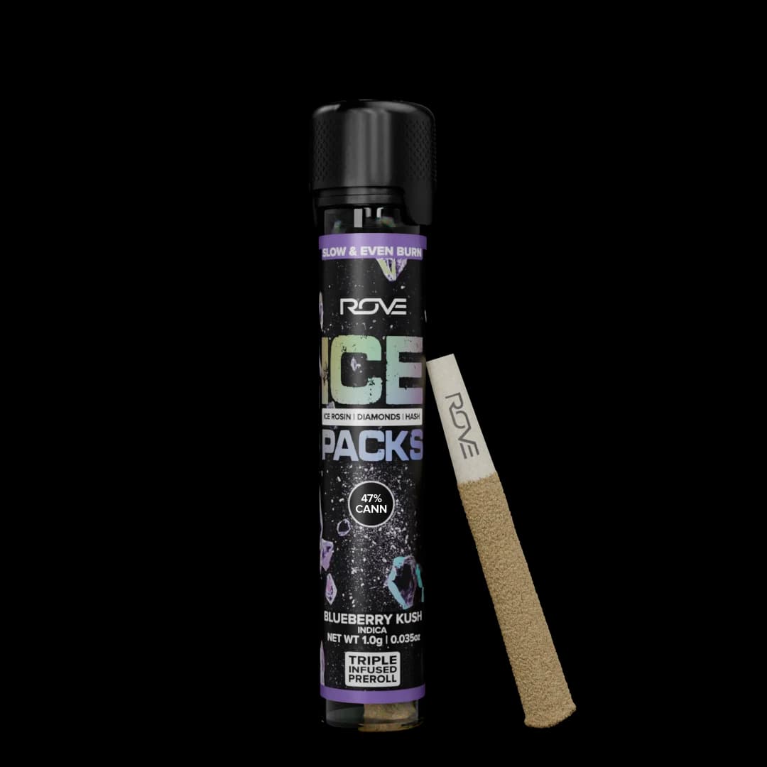ROVE Rove Infused Pre-Roll 1g; Blueberry Kush Pre-rolls