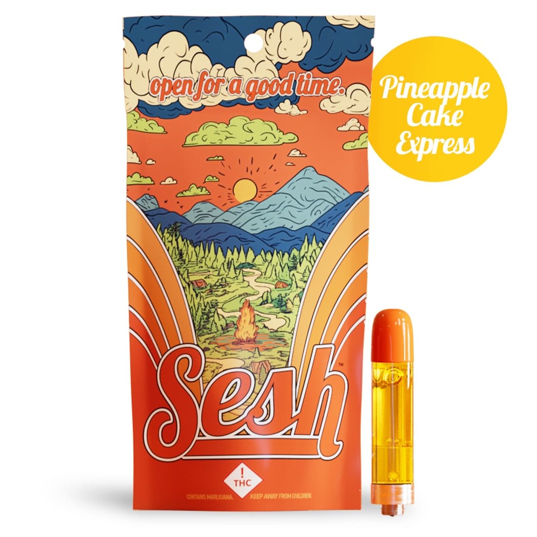 SESH Pineapple Cake Express - Cartridge - 1000mg