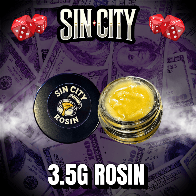 SIN CITY Pink Runtz - 3.5g Rosin