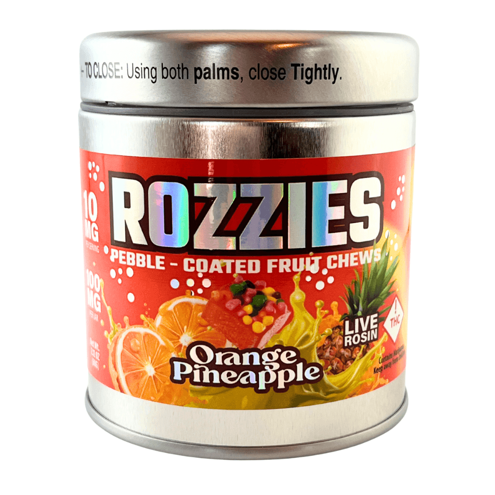 Rebel Edibles Orange Pineapple [10pk] (100mg)