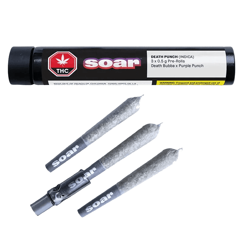 Soar Death Punch 3 x 0.5g Pre-Rolls