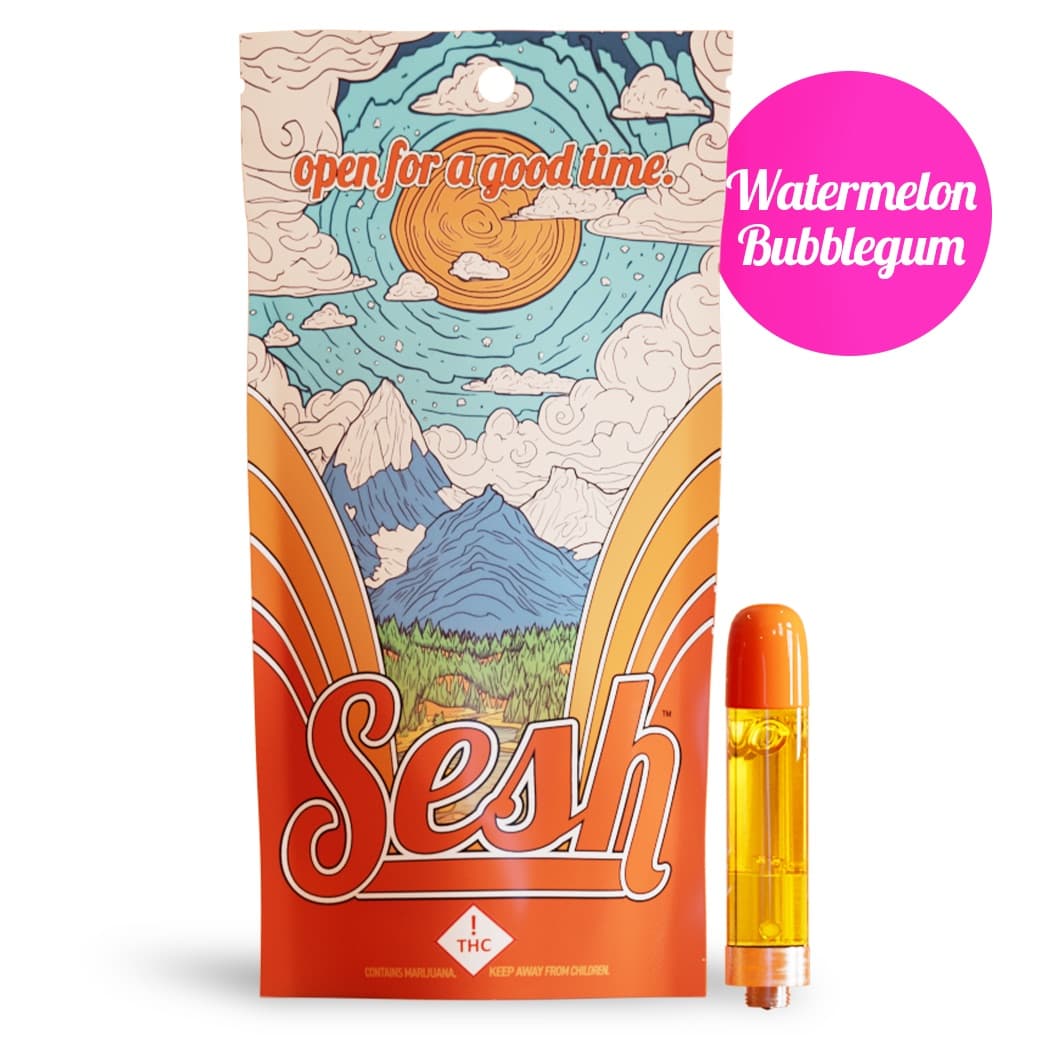 SESH Watermelon Bubblegum - Cartridge - 1000mg