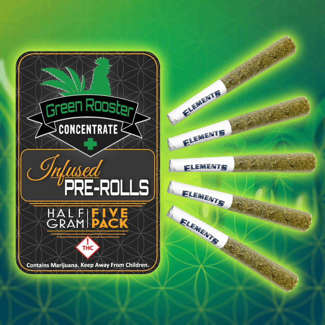 Green Rooster Alien Apple Tartz [.9g]