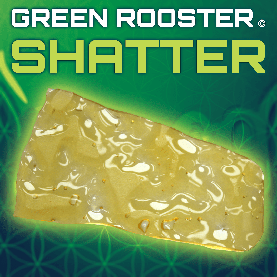 Green Rooster Shatter - - Black Mint (Green Rooster)