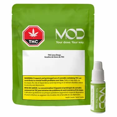 THC Lime Drops - MOD - Ingestible Oil